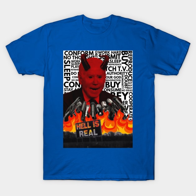 Red Devil T-Shirt by Clown Barf